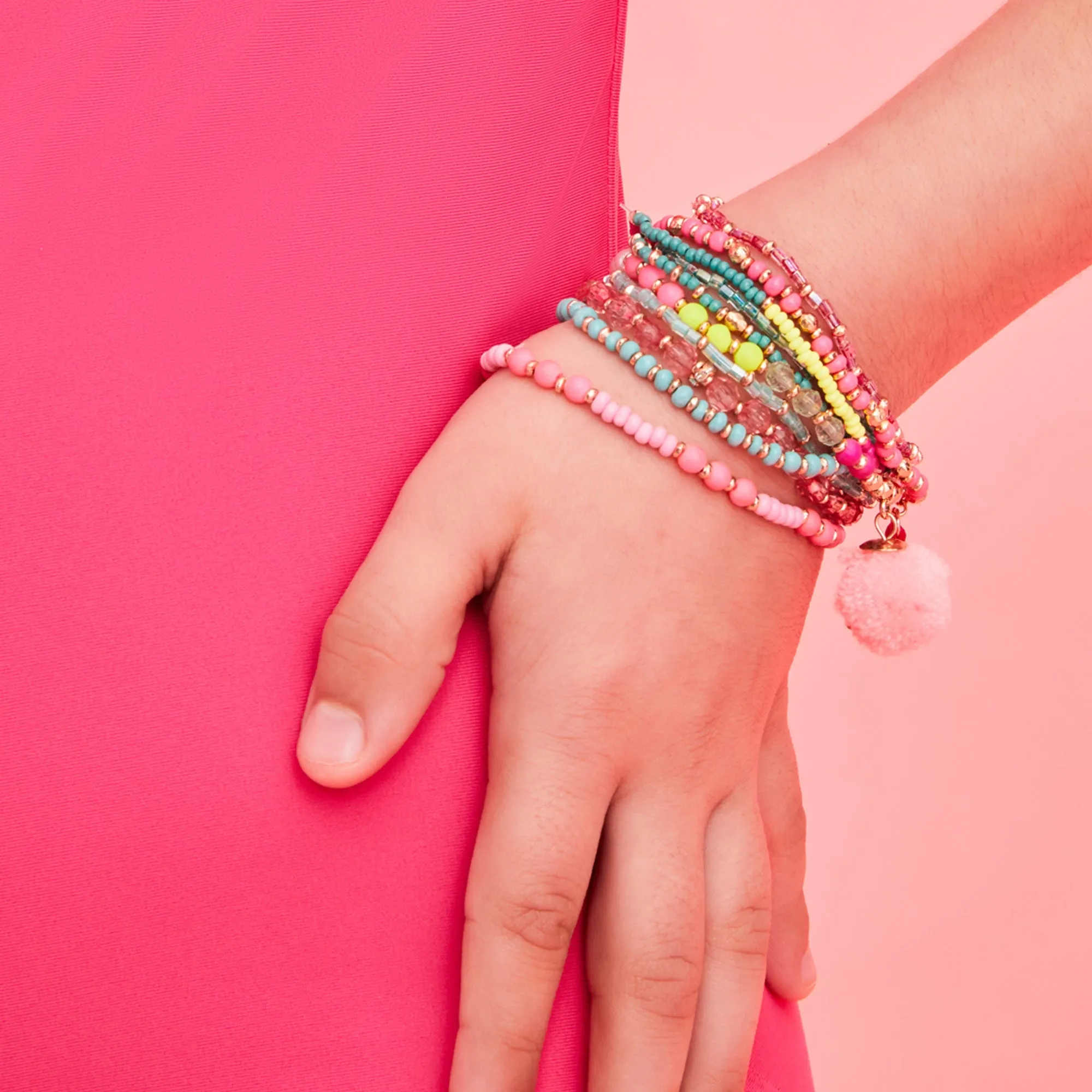 Accessorize London Festival Stretch Bracelet Multipack