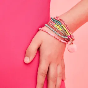 Accessorize London Festival Stretch Bracelet Multipack