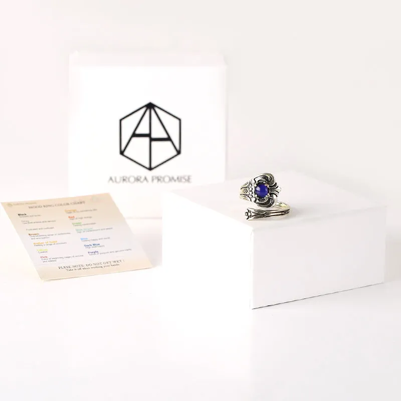 Adjustable Bohemian Mood Ring