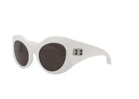 Balenciaga Cat Eye Sunglasses White/Grey