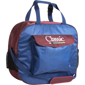 Basic Rope Bag - Navy Chevron / Merlot