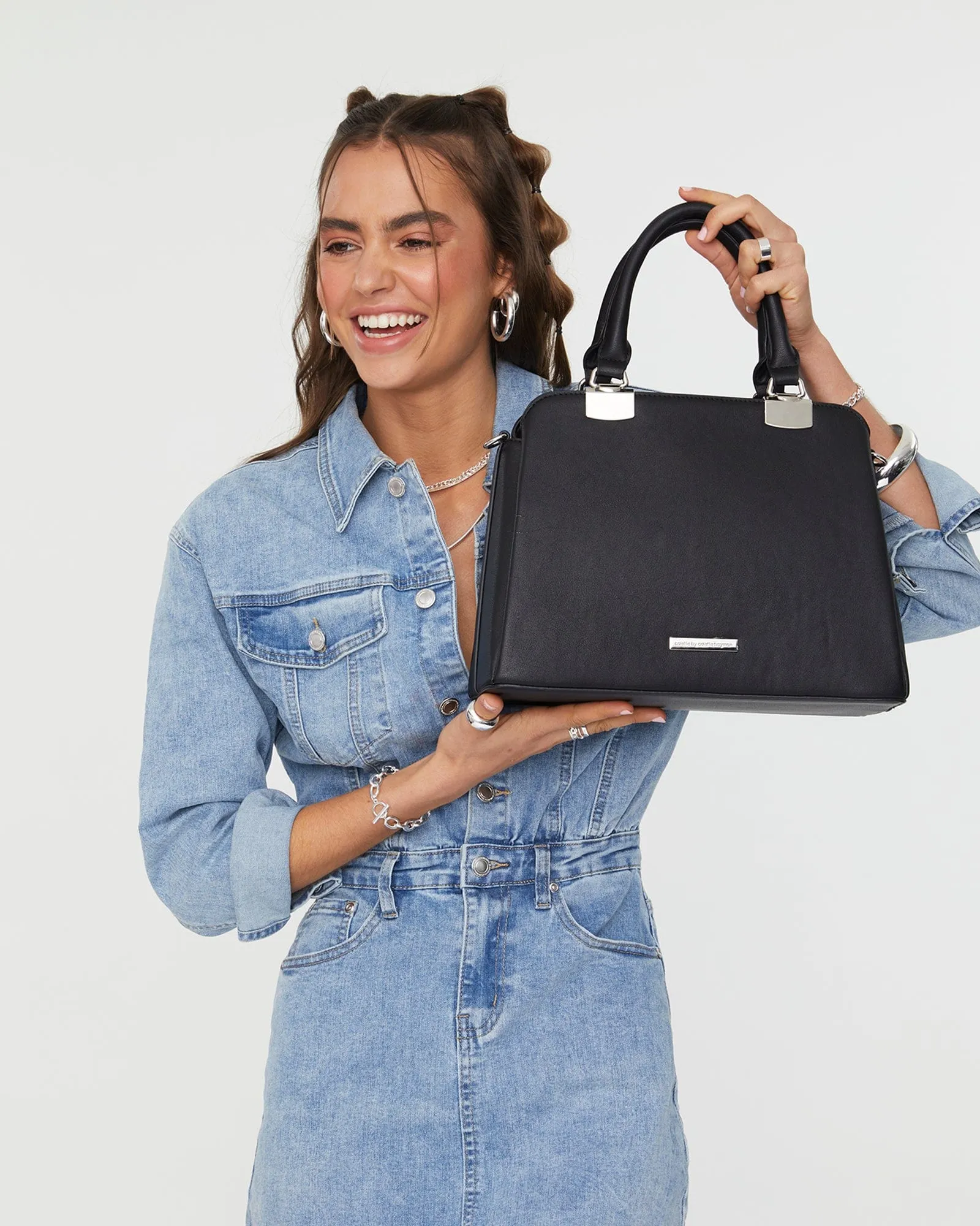 Black Toni Tote Bag