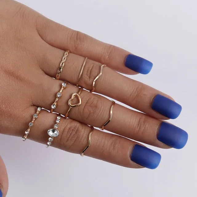 Bohemian Ring Sets