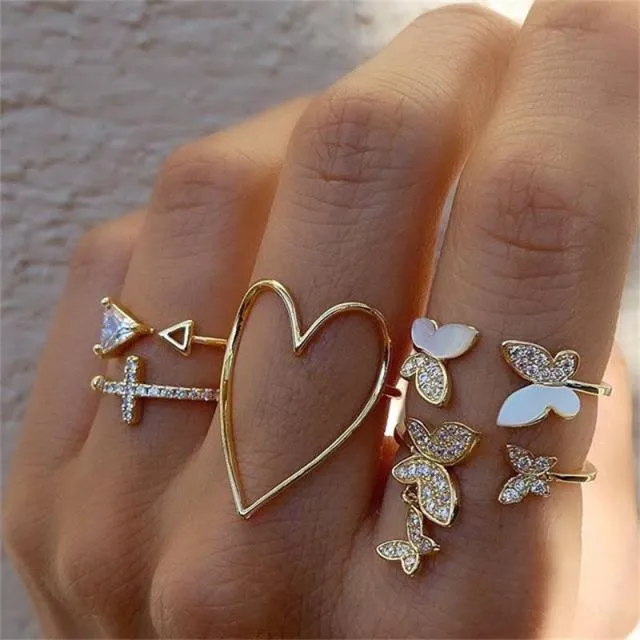 Bohemian Ring Sets