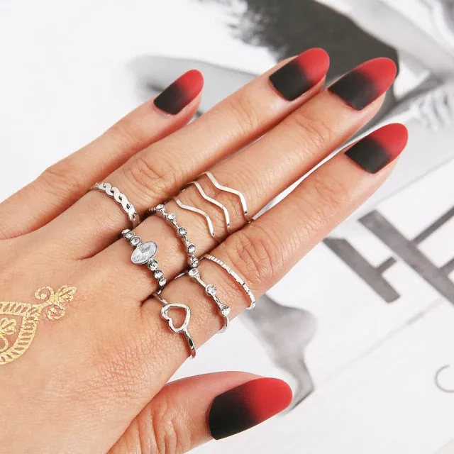 Bohemian Ring Sets