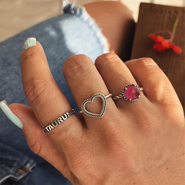 Bohemian Ring Sets