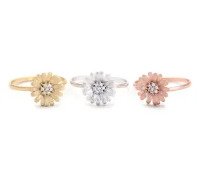 Bohemian Sunflower Ring