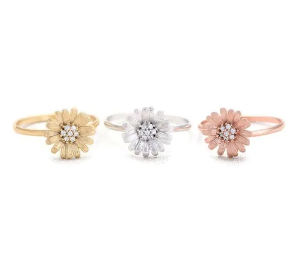 Bohemian Sunflower Ring
