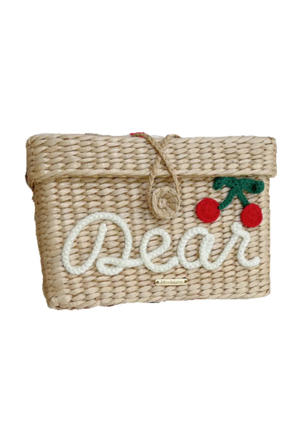 'Bristol' Personalized Straw Bag