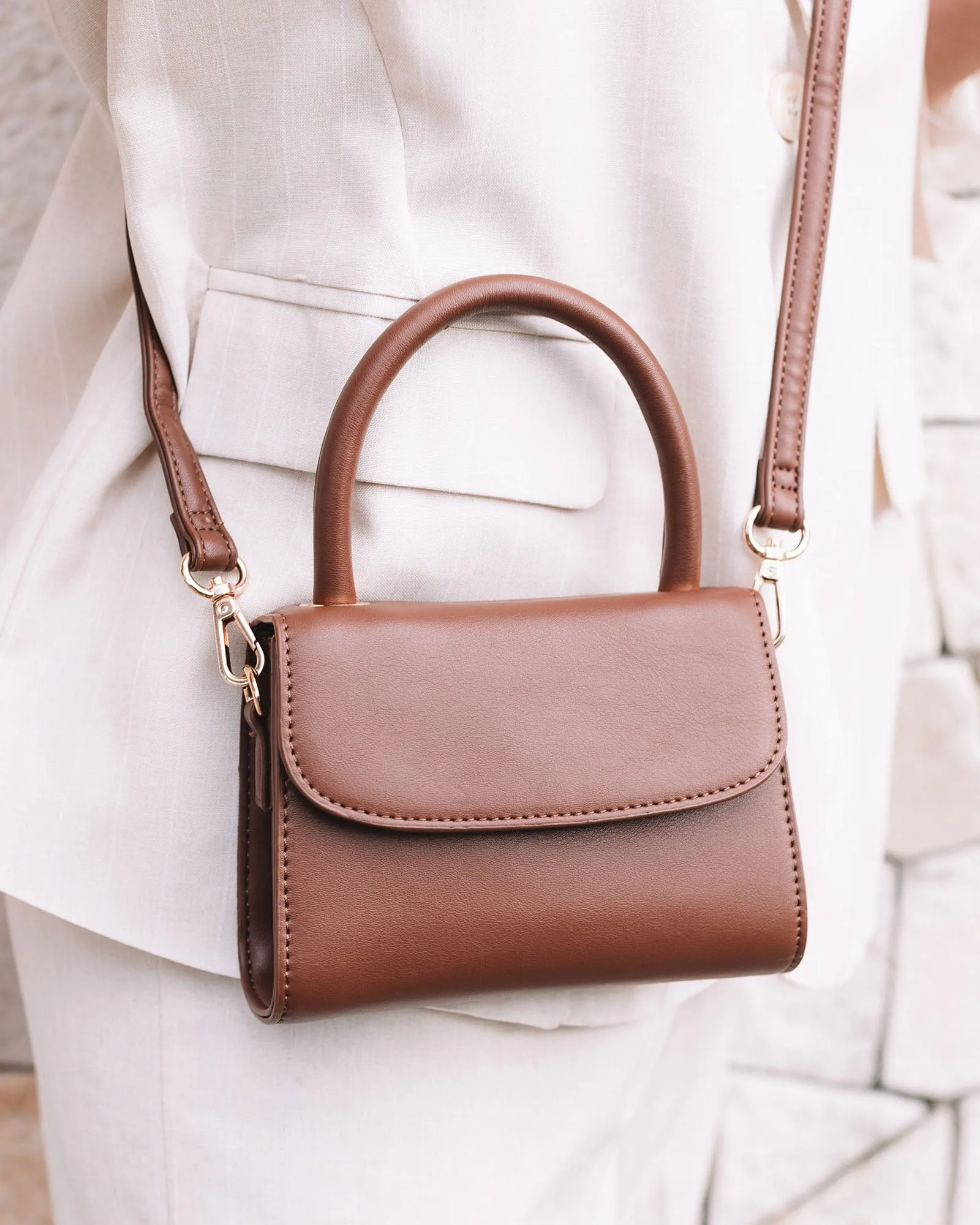 Brown Kiki Mini Bag