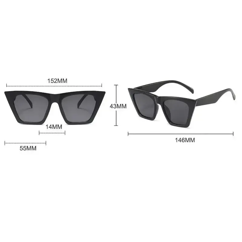 Brown Shades Cat Eye Sunglasses