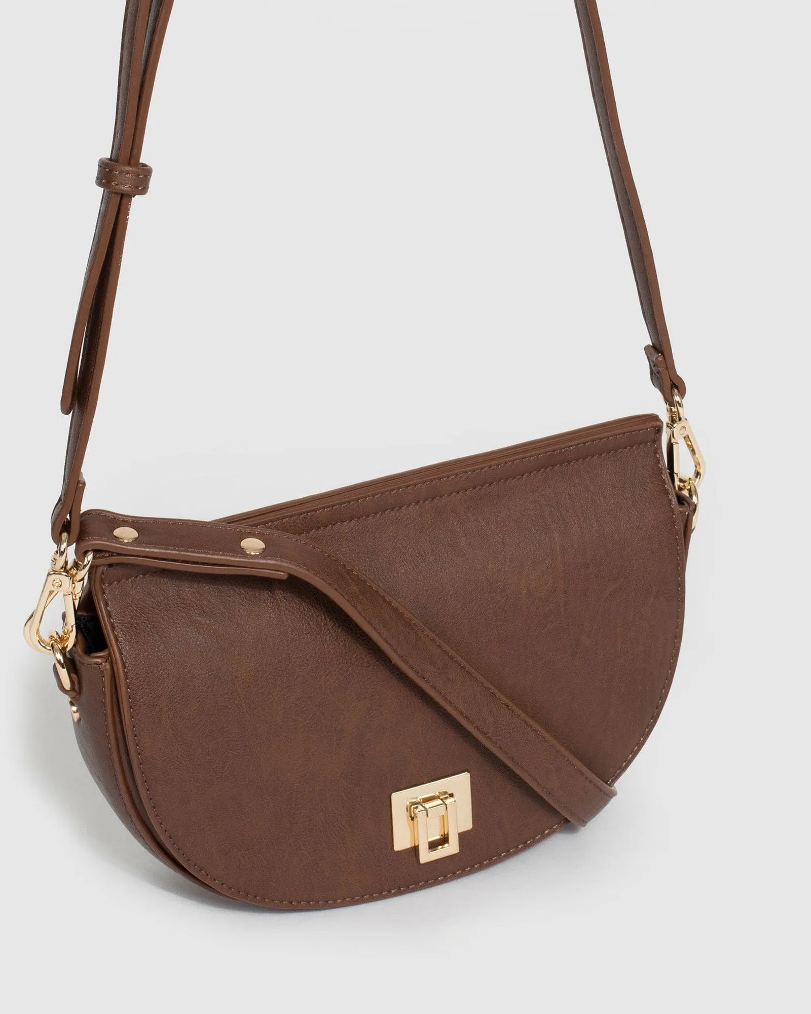 Brown Wynnie Saddle Bag