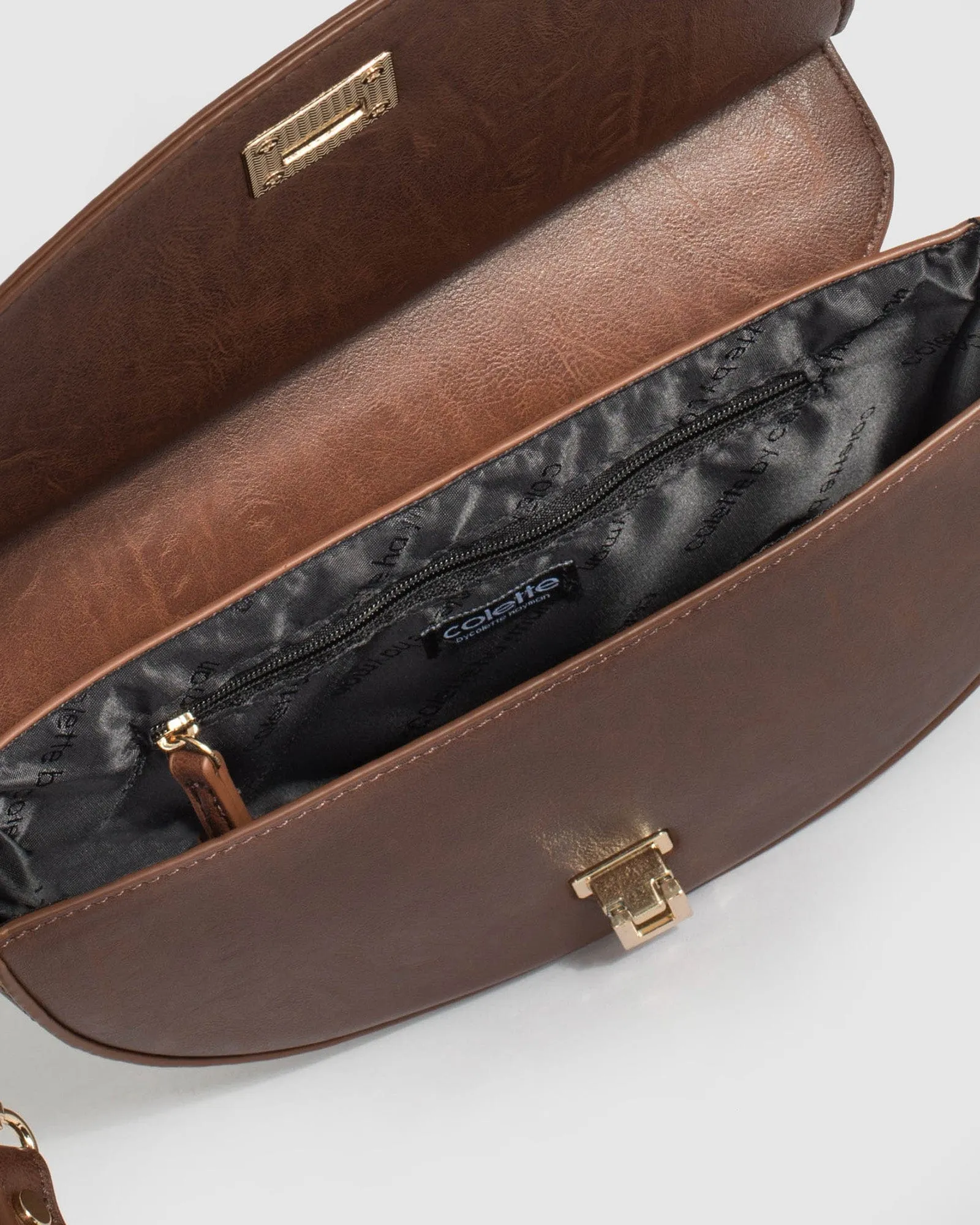 Brown Wynnie Saddle Bag