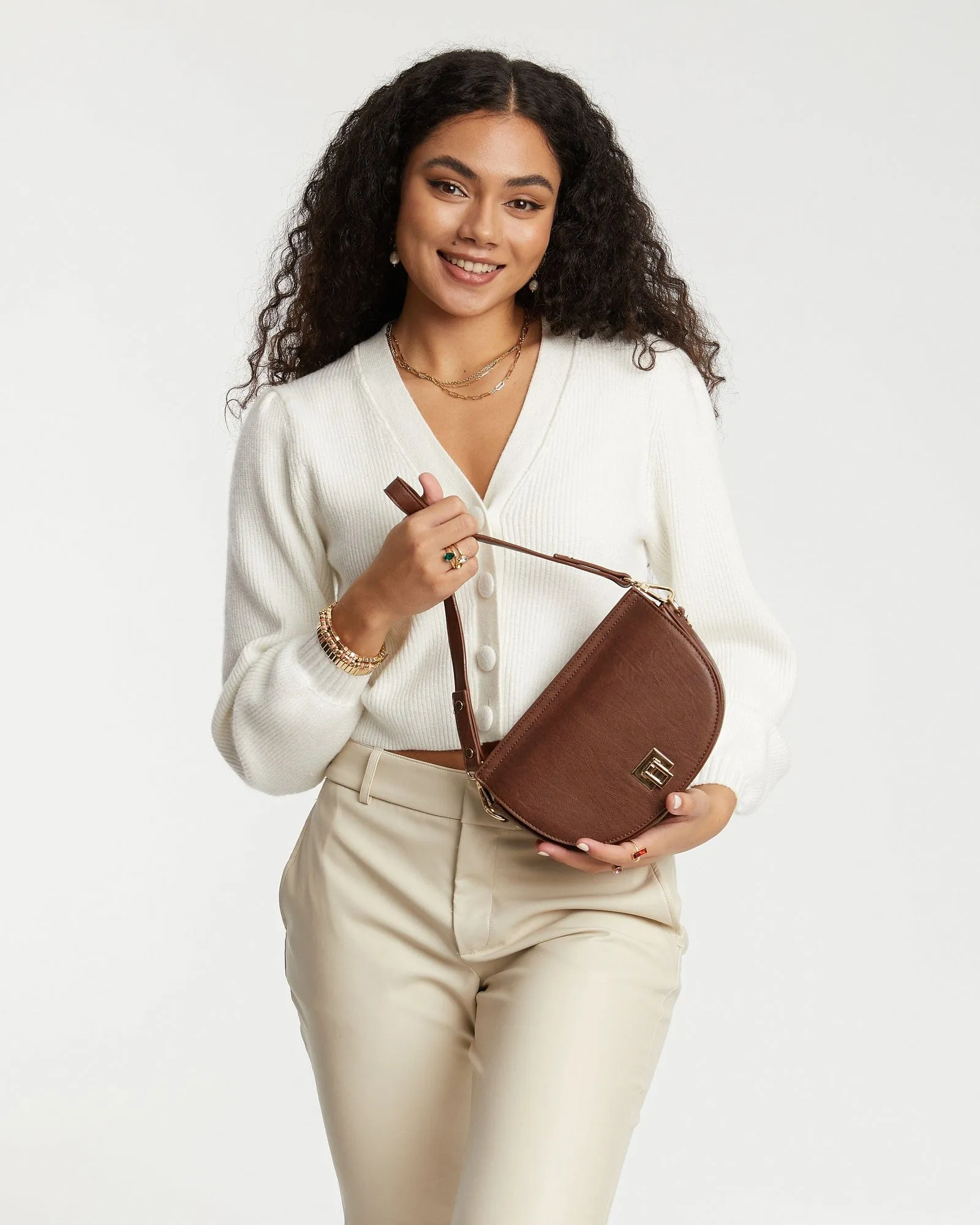 Brown Wynnie Saddle Bag
