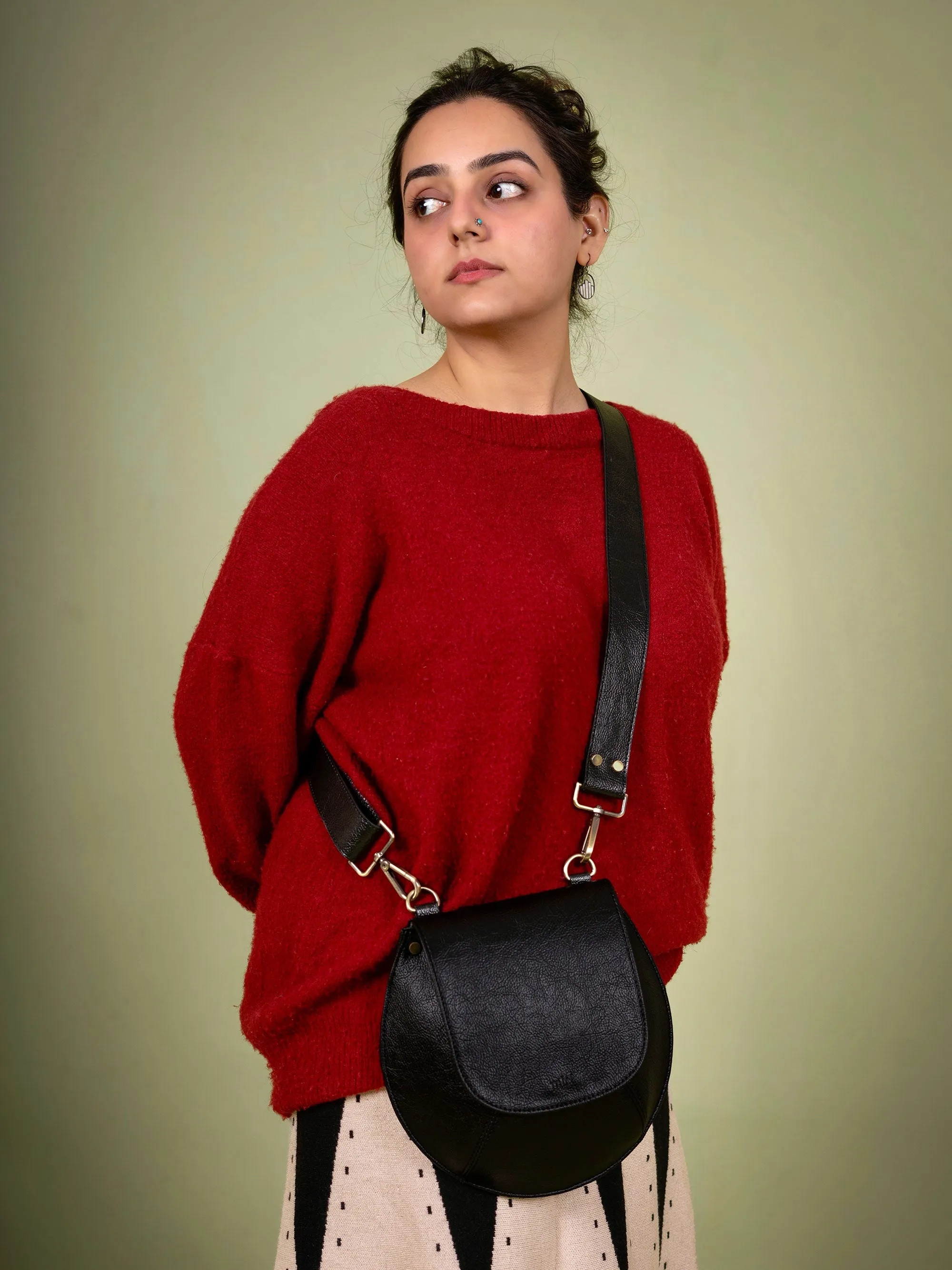 Classic Black Bianca Sling Bag