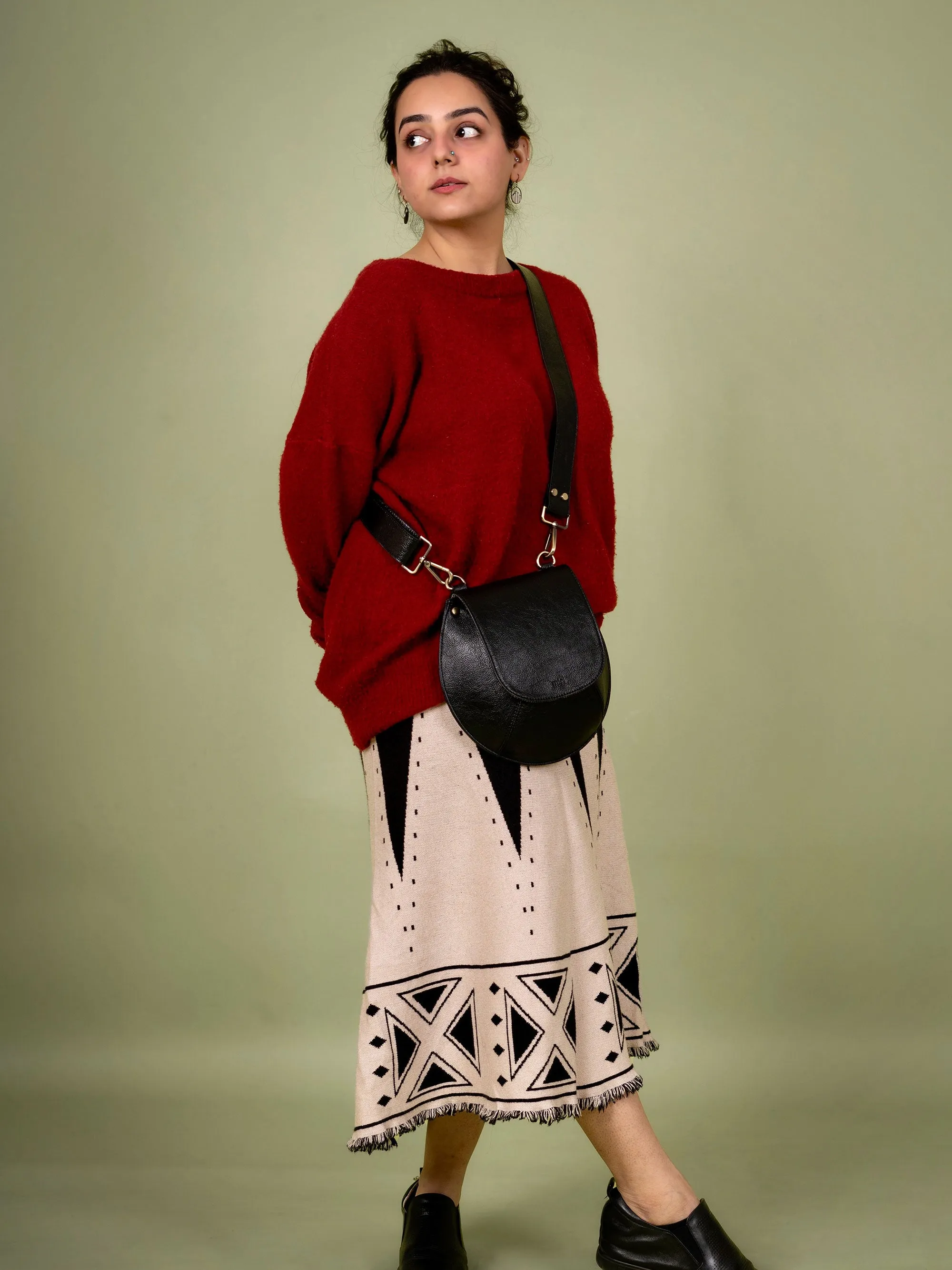 Classic Black Bianca Sling Bag