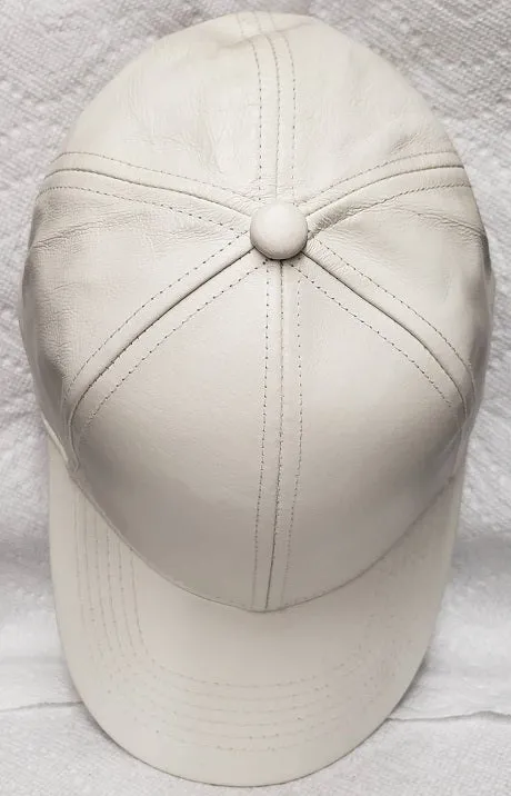 Clyde -- Leather Baseball Cap