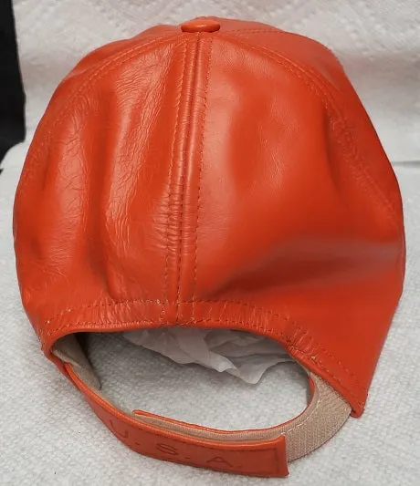 Clyde -- Leather Baseball Cap