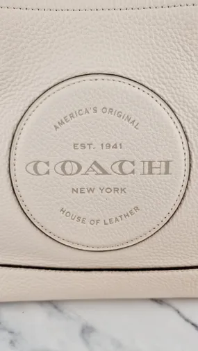 Coach Dempsey Carryall Tote Bag Handbag in Chalk Leather & Gold Tone Hardware - Coach C2004