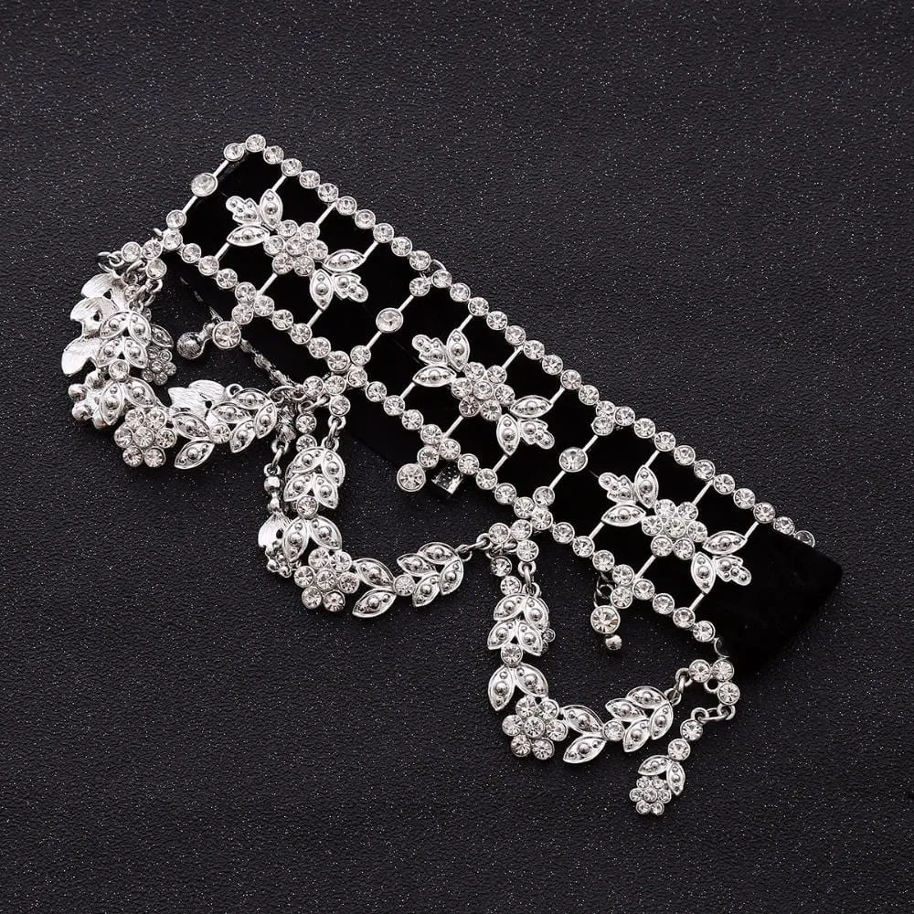 Crystal Rhinestone Choker Necklace