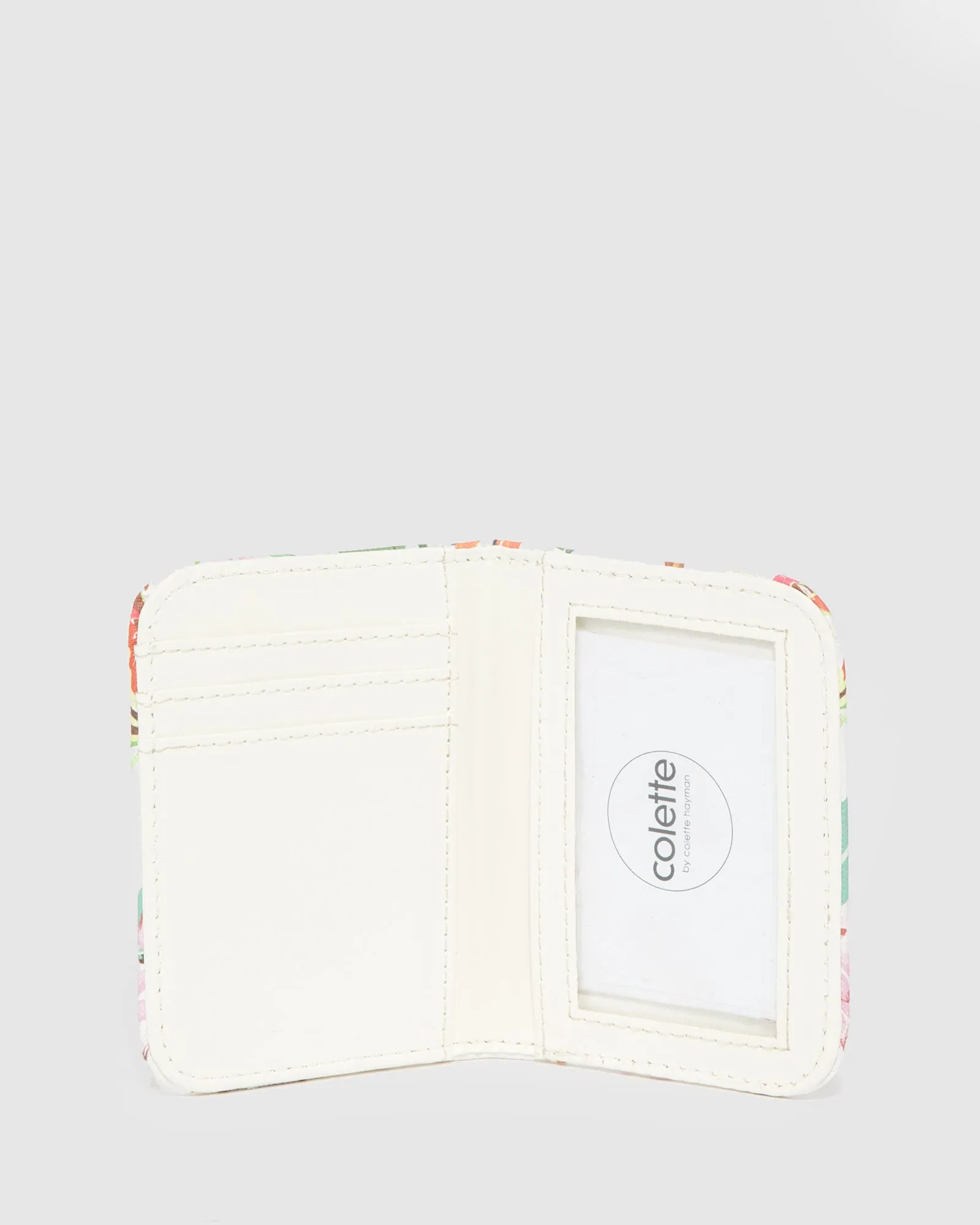 Floral Print Credit Card Purse