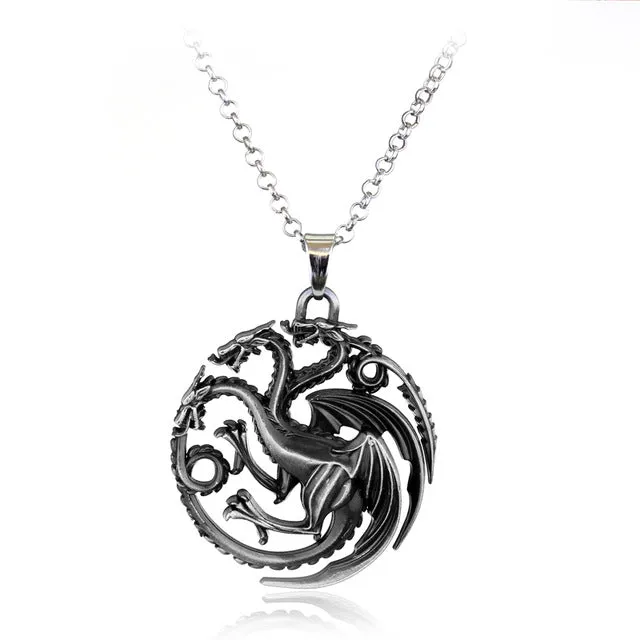 Game Of Thrones Targaryen Dragon Necklace