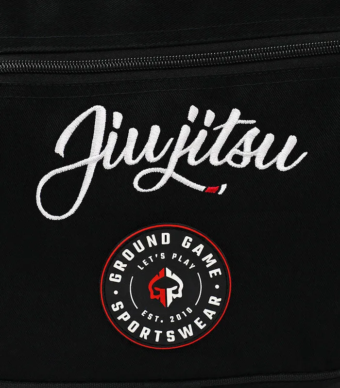 Geanta GROUND GAME Black Belt BJJ - Neagra