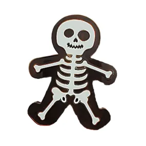 Gingerdead Man Brooch by Cherryloco