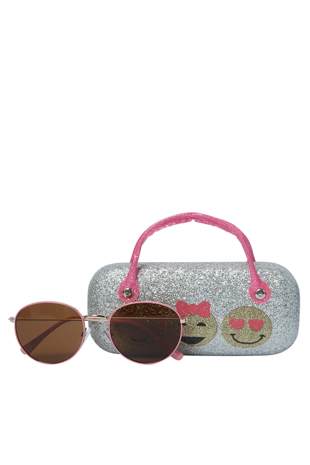 Girls Round Sunglasses Set (3 Piece)