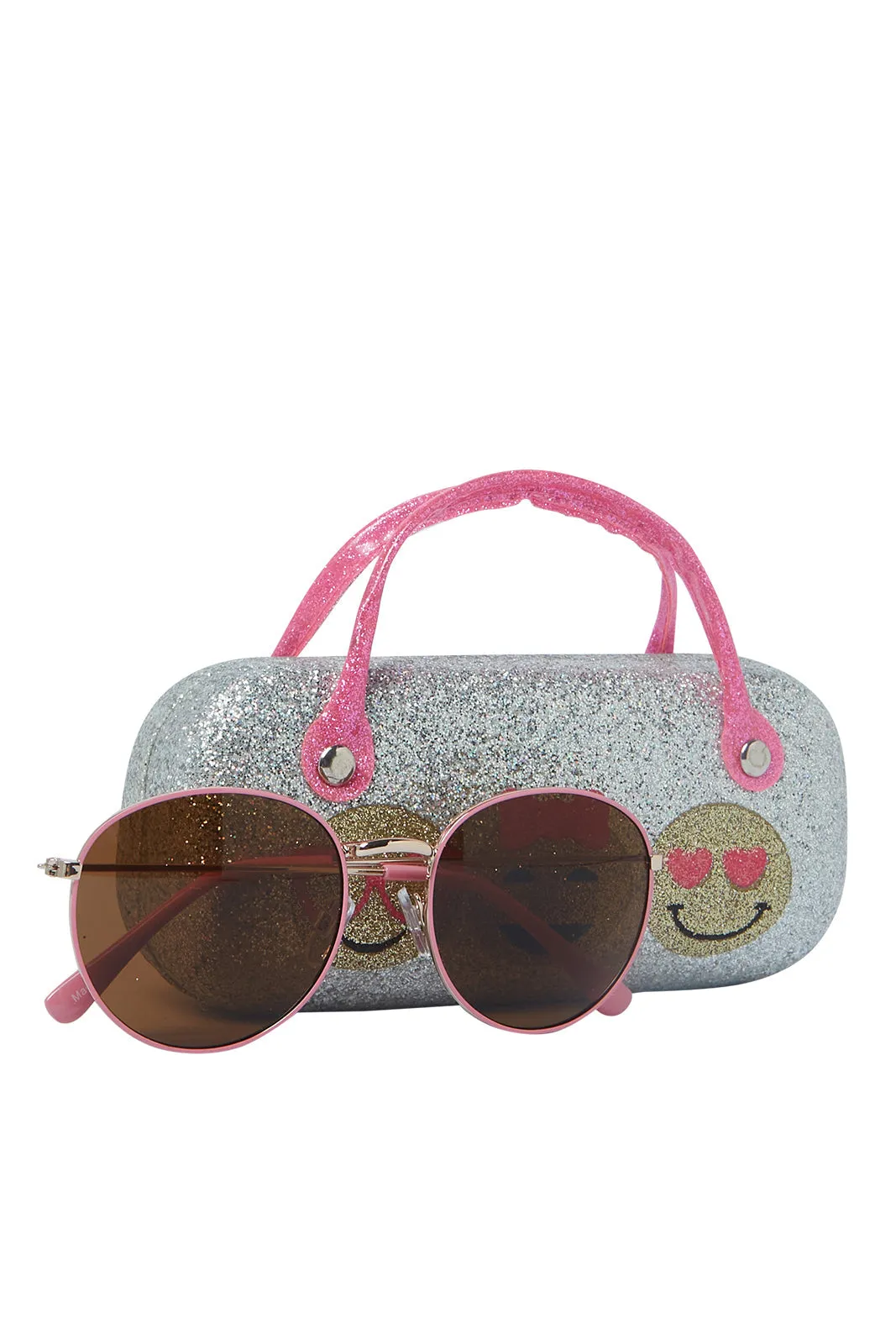 Girls Round Sunglasses Set (3 Piece)