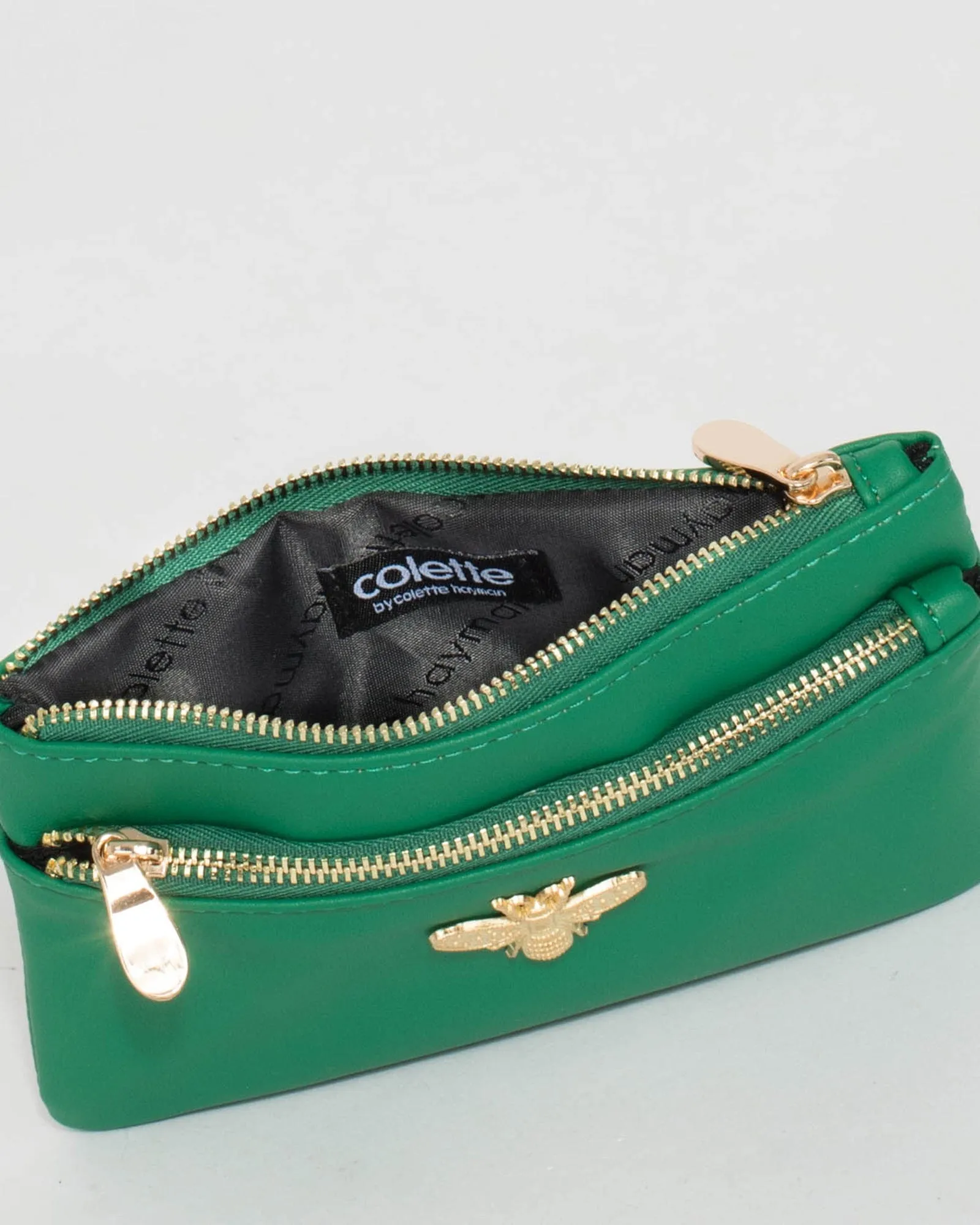 Green Erin Bug Purse
