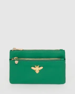 Green Erin Bug Purse