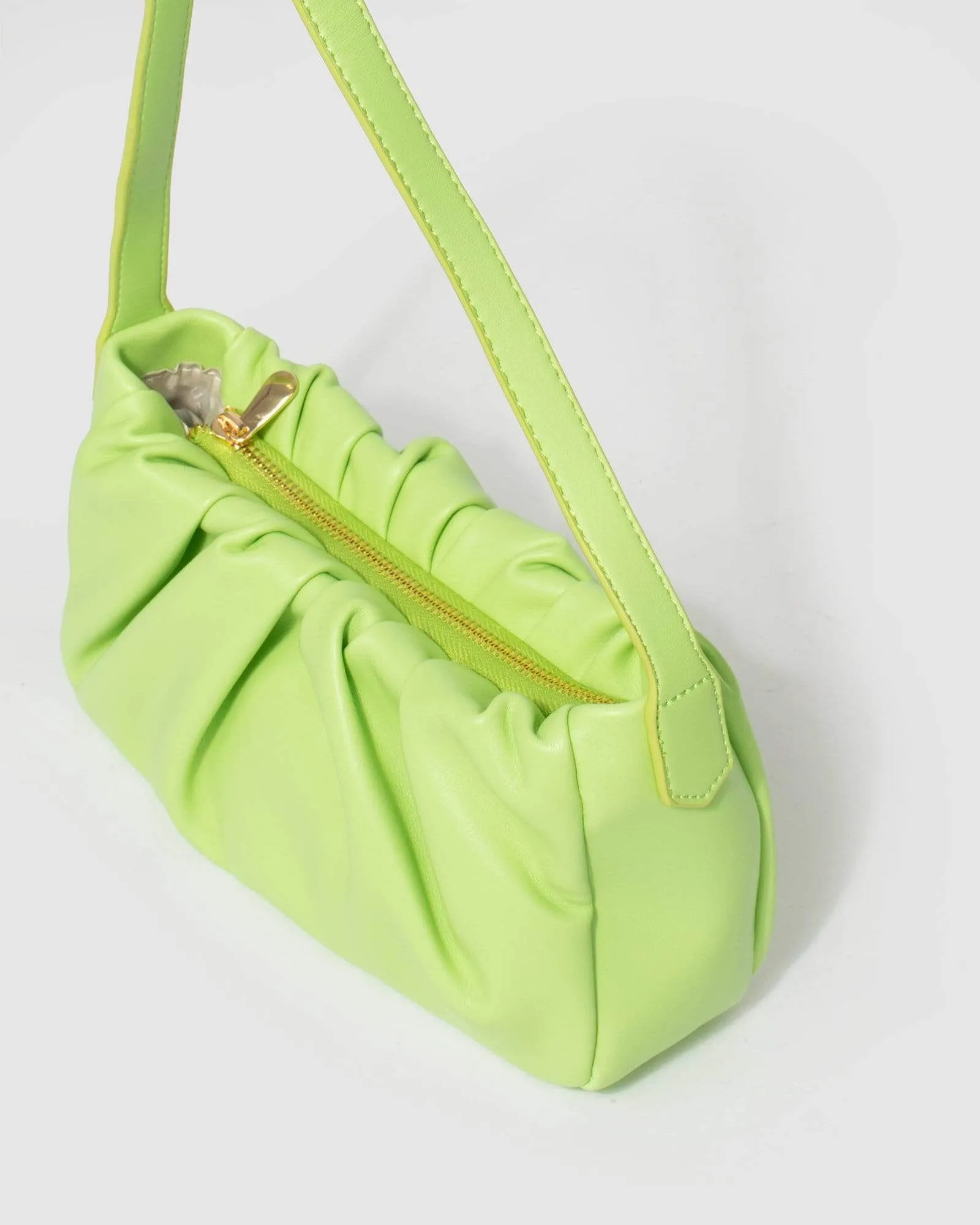 Green Tilly Baguette Bag