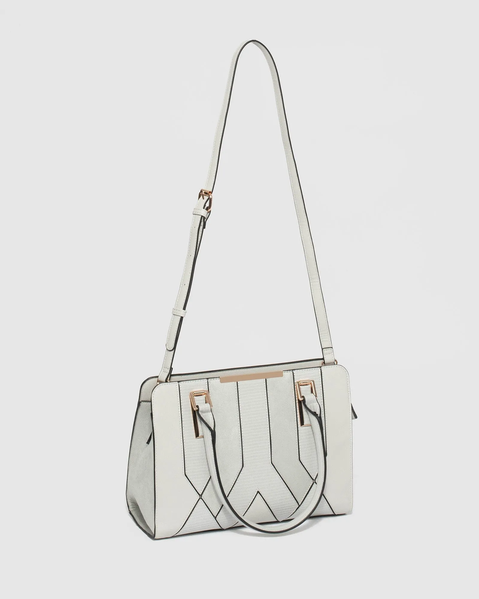 Grey Norna Tote Bag