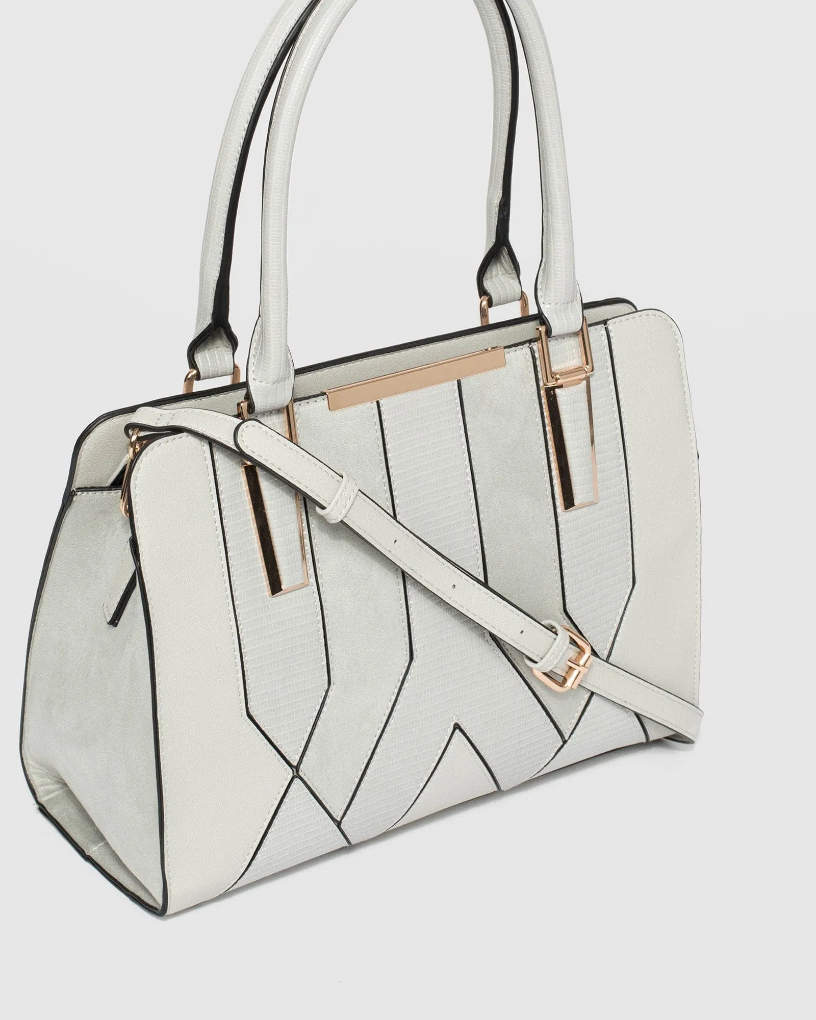 Grey Norna Tote Bag