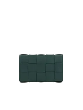 Intrecciato Leather Shoulder Bag