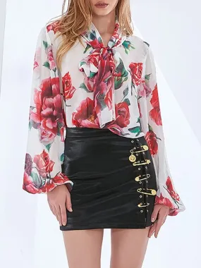 KEONI Floral Blouse