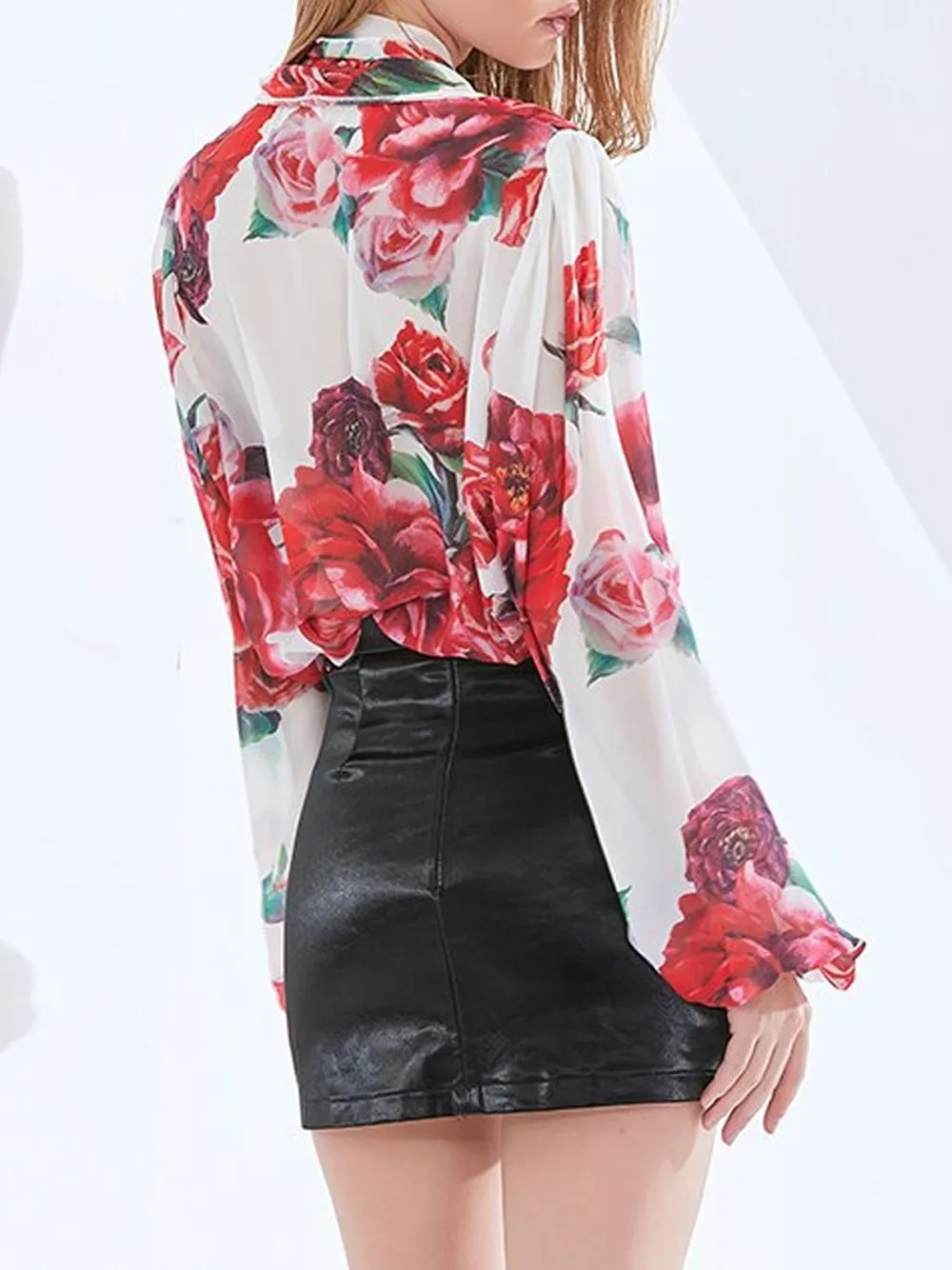 KEONI Floral Blouse