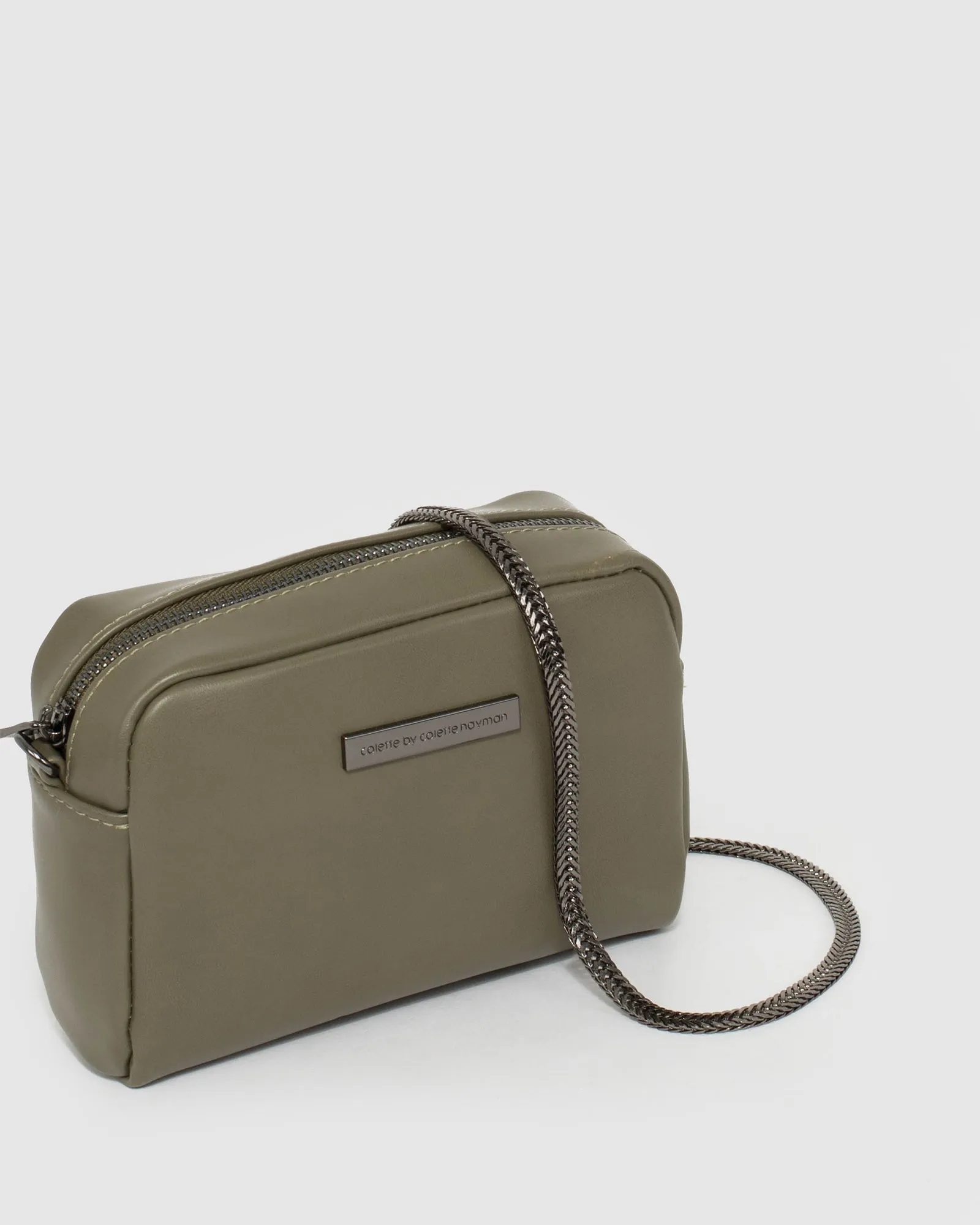 Khaki Suri Crossbody Bag