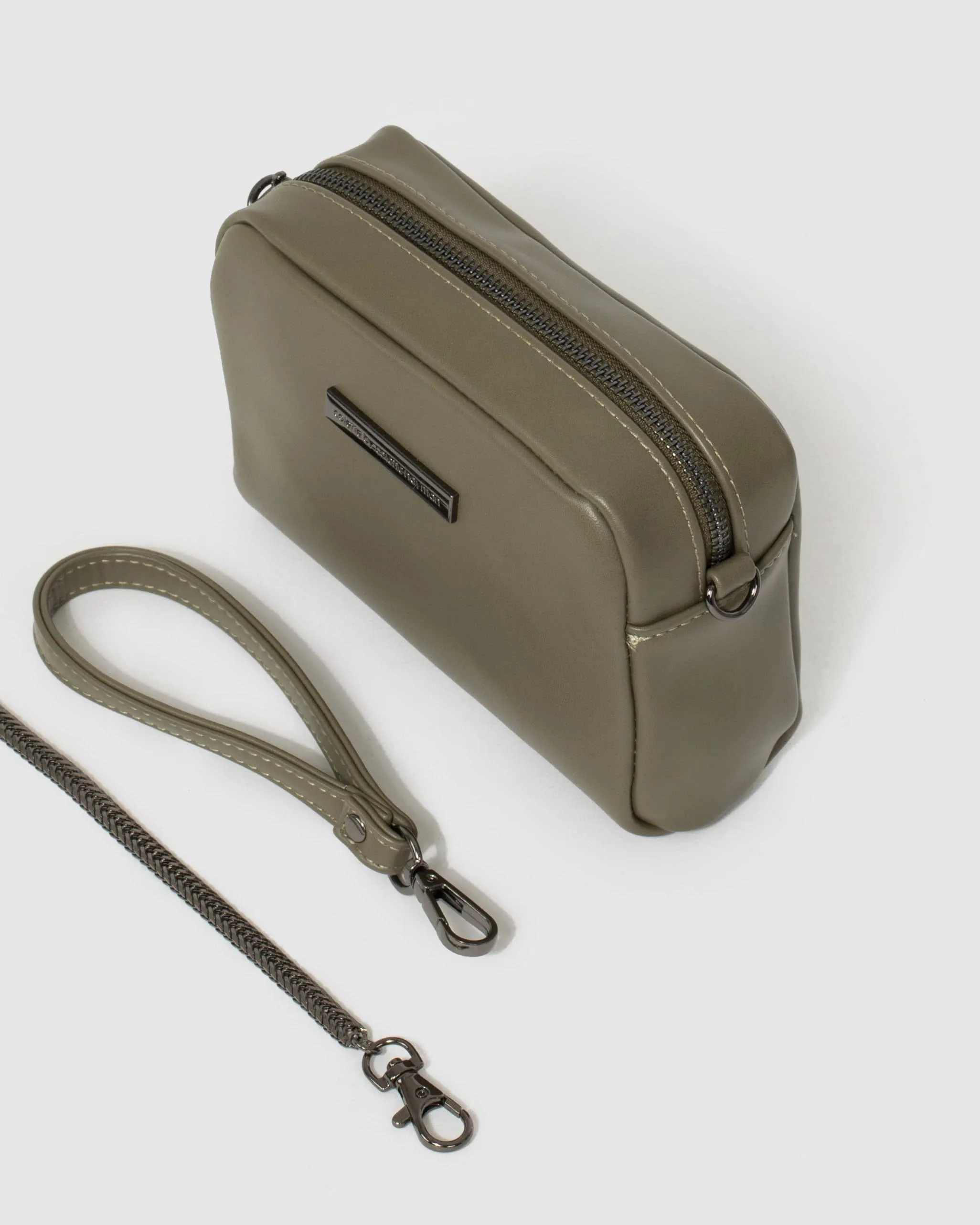 Khaki Suri Crossbody Bag