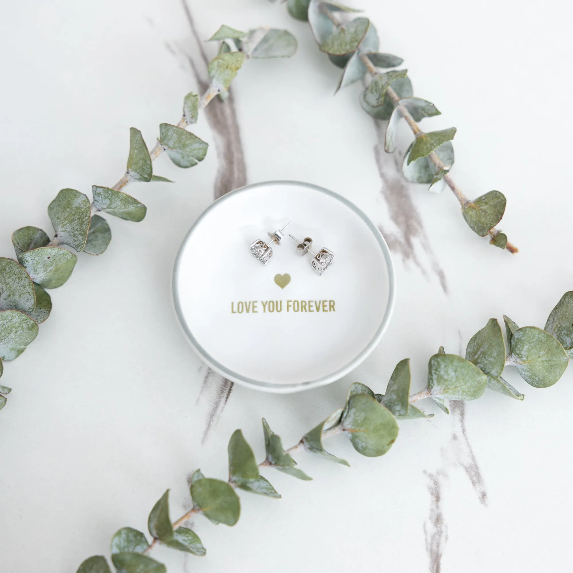 Love You Forever 2.5" Trinket Dish
