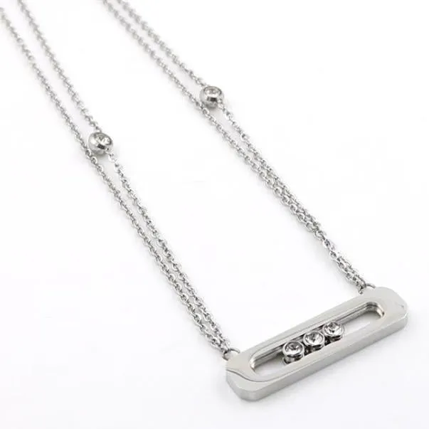 Luxury Yellow Gold Chain Necklace Wedding Women Jewellery