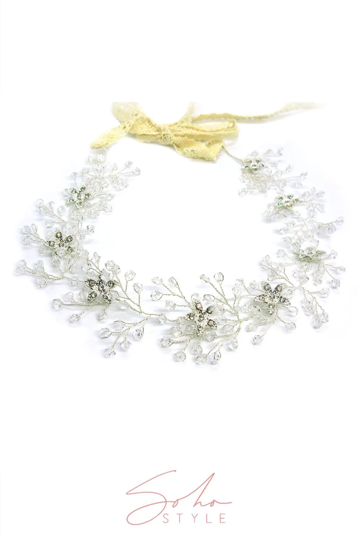 Melodie Crystal Hair Headband