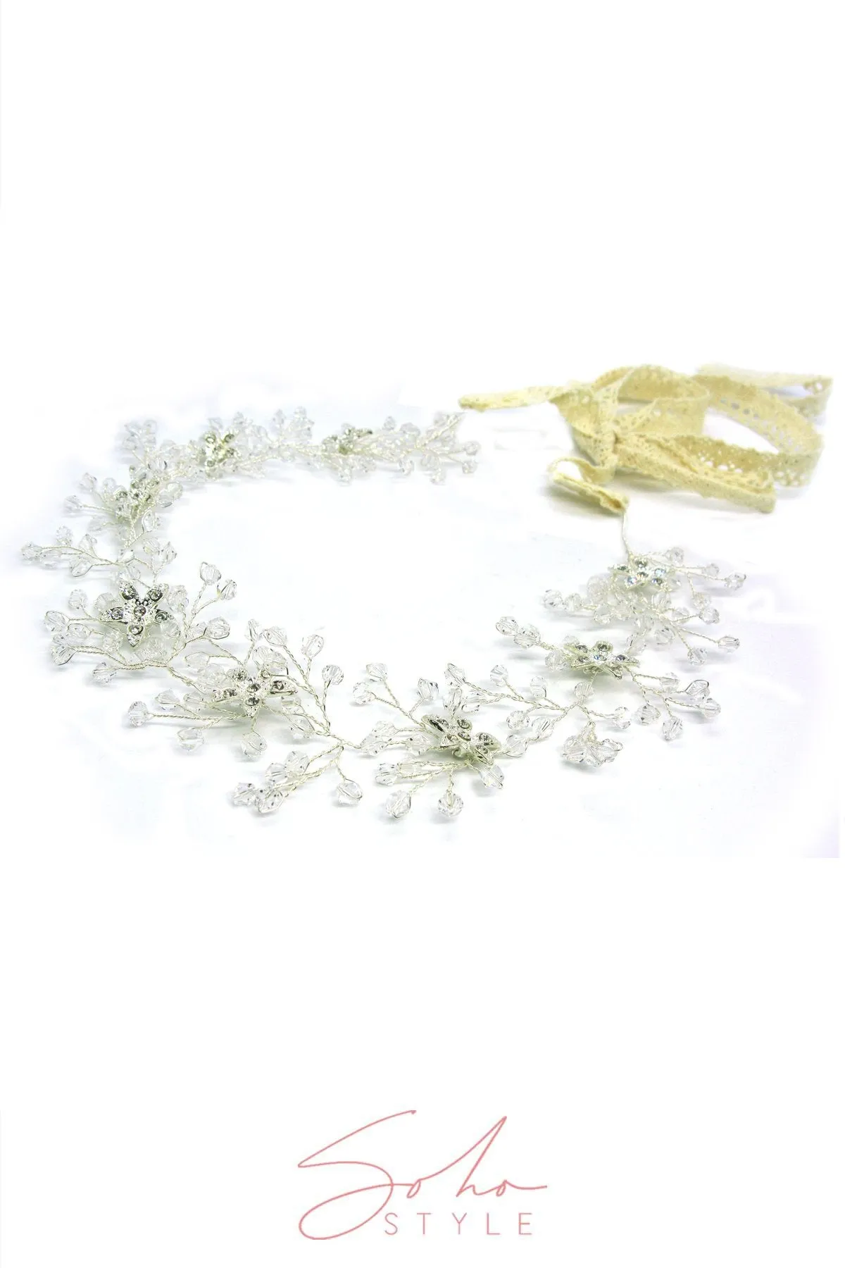 Melodie Crystal Hair Headband