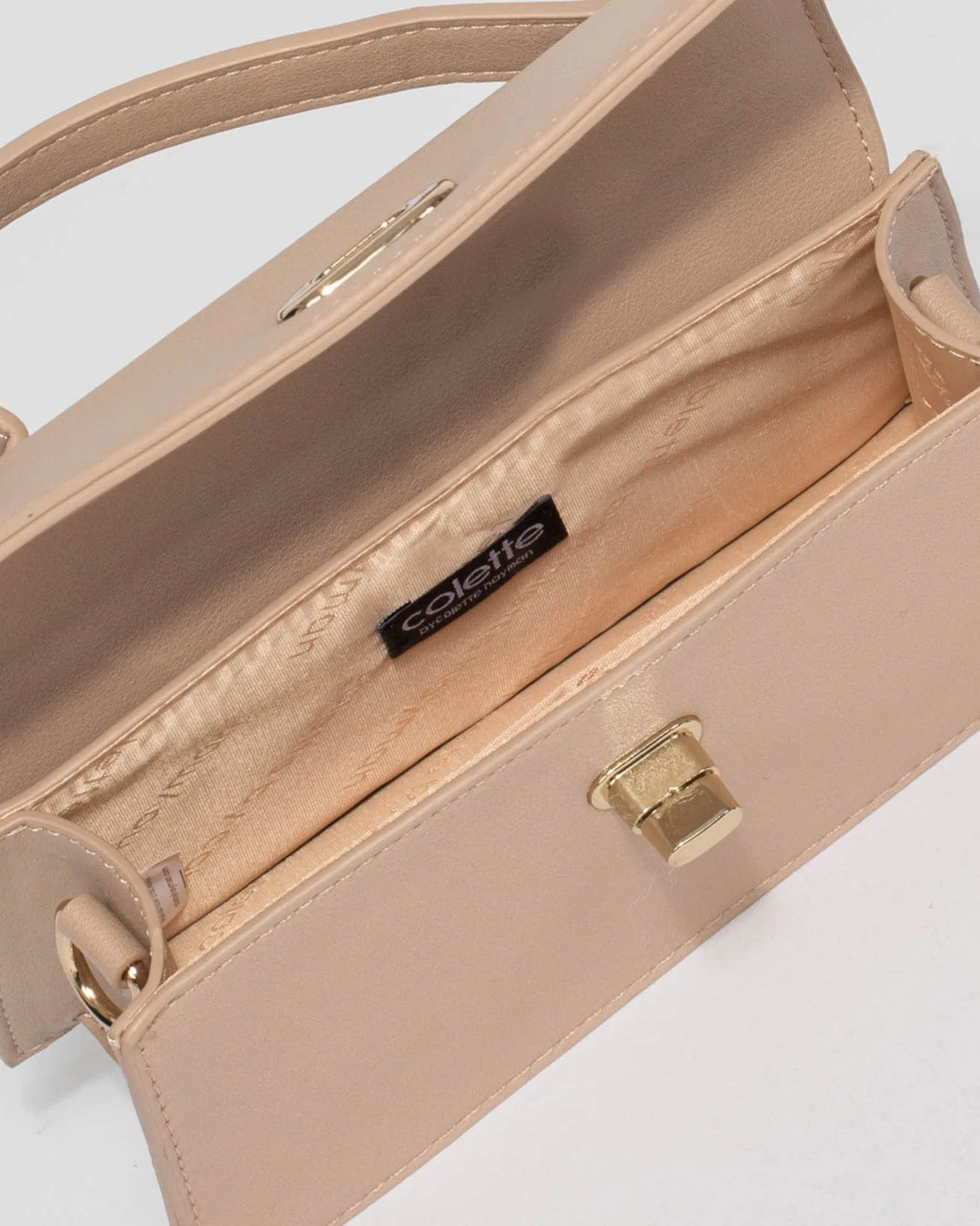 Nude Luna Lock Mini Bag