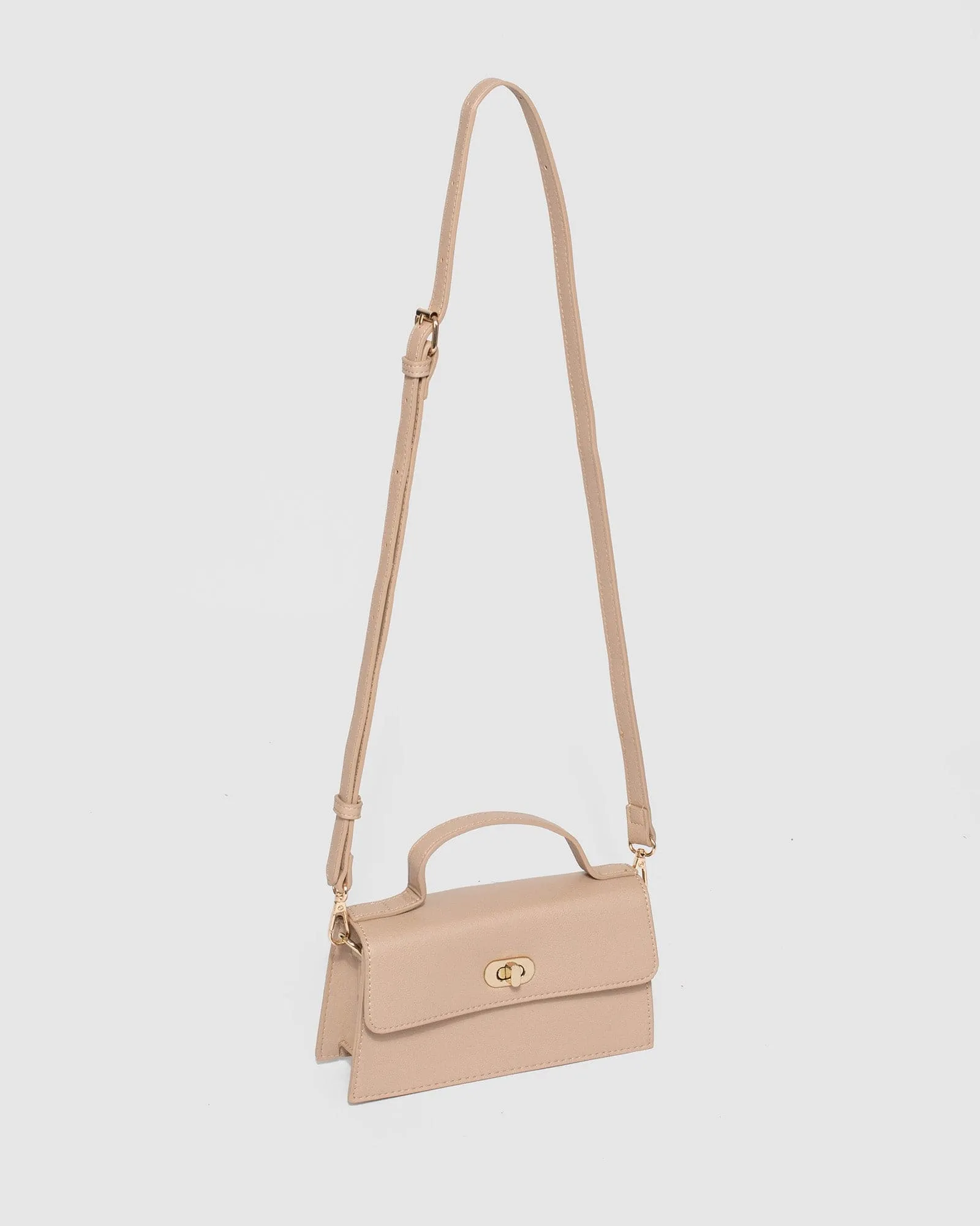 Nude Luna Lock Mini Bag