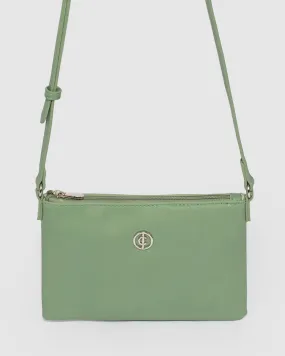 Peta Green Crossbody Bag