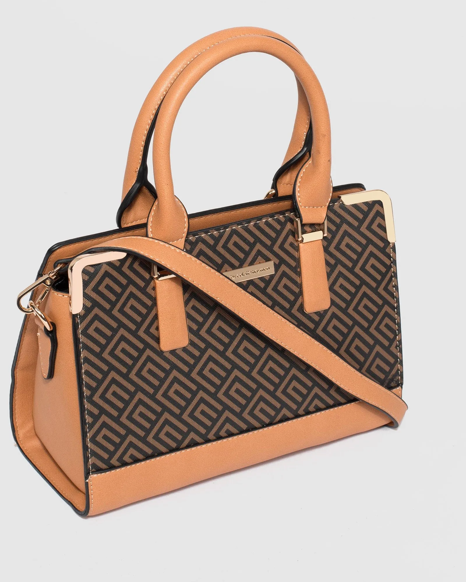 Print Stef Panel Tote Bag