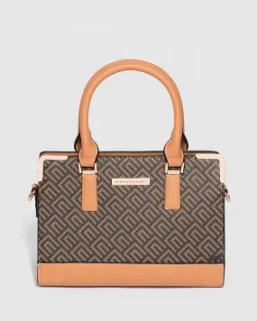 Print Stef Panel Tote Bag