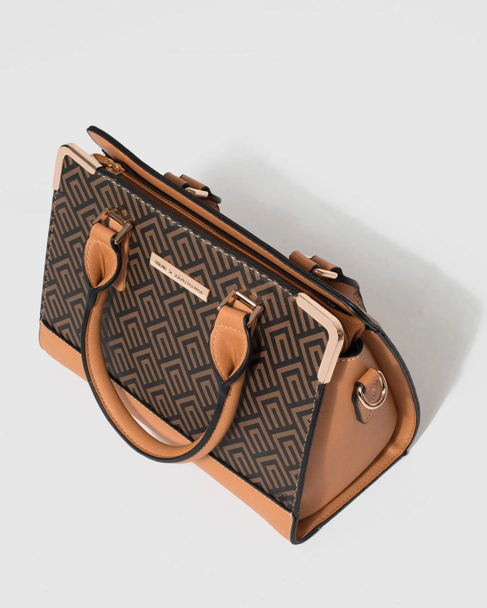 Print Stef Panel Tote Bag